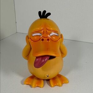 Pokemon Game Freaks PSYDUCK Figure Cheeky Kawaii Weird Rare